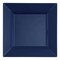 Smarty Had A Party 9.5" Midnight Blue Square Plastic Dinner Plates (120 Plates), 120PK 6819-CASE - alternate 2